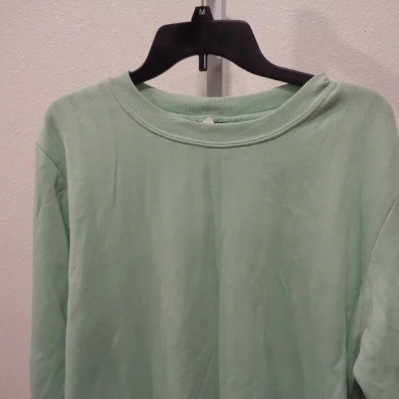 Casual News Vintage Women's Sweatshirt Sweater Size Large Acrylic Long Sleeve - Picture 3 of 12